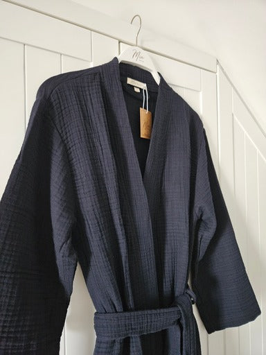 Turkish Cotton Muslin Robe