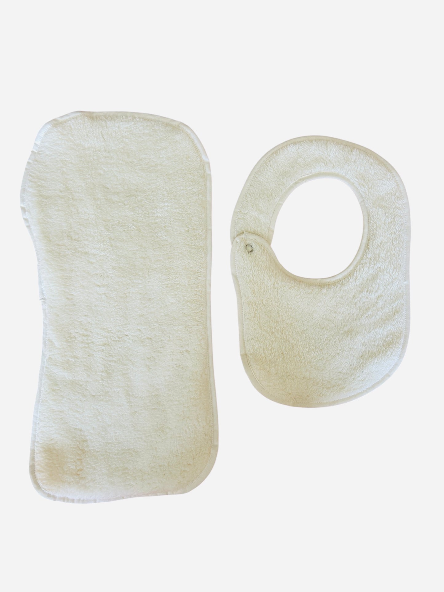 Boho Animals Bib & Burp Cloth