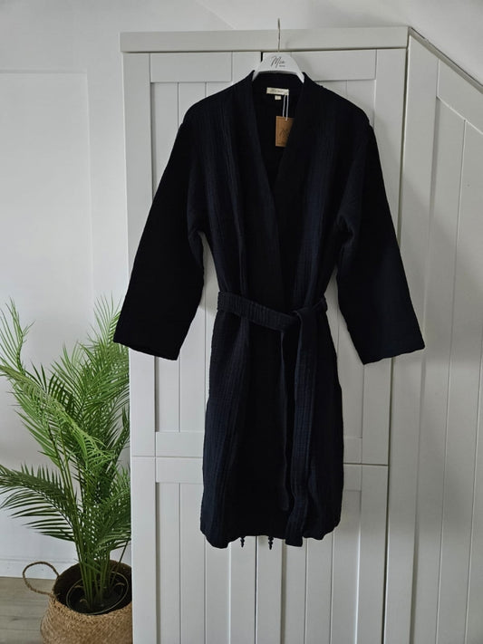 Turkish  Cotton Muslin Robe