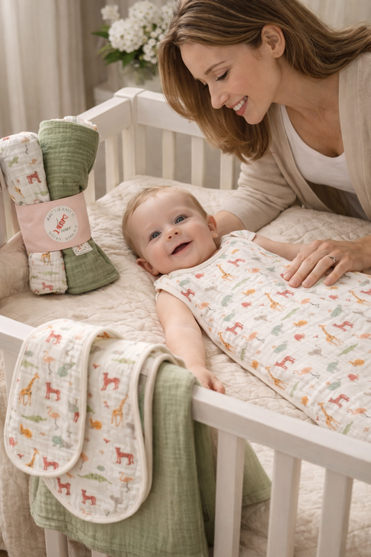 Boho Complete Newborn Gift Set (5- Piece)
