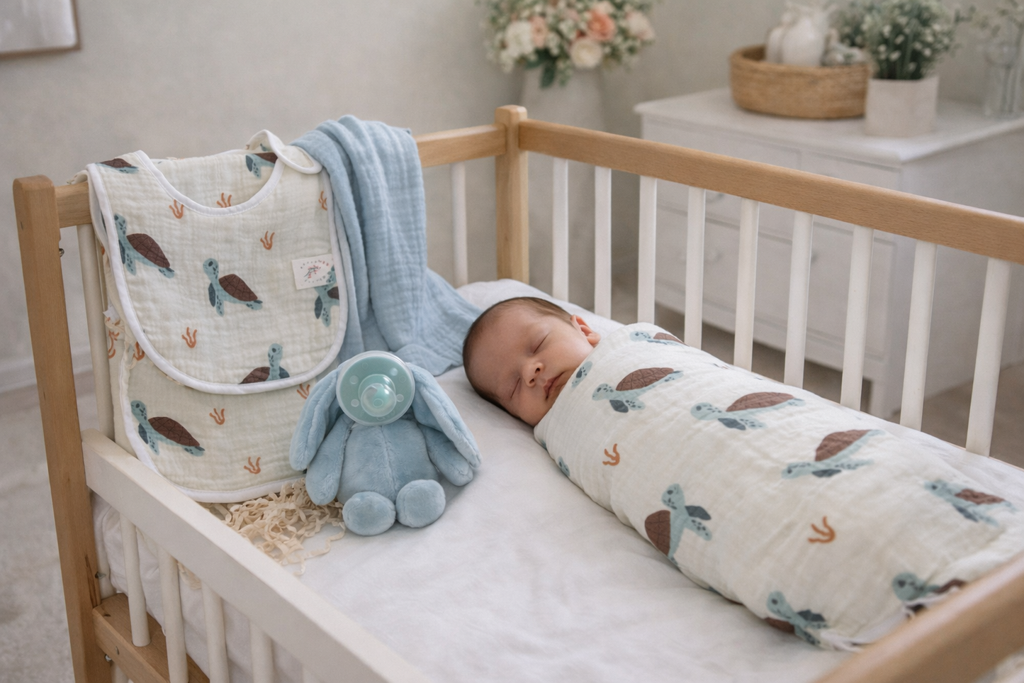 Caretta Essential Newborn Gift Set (4- Piece)