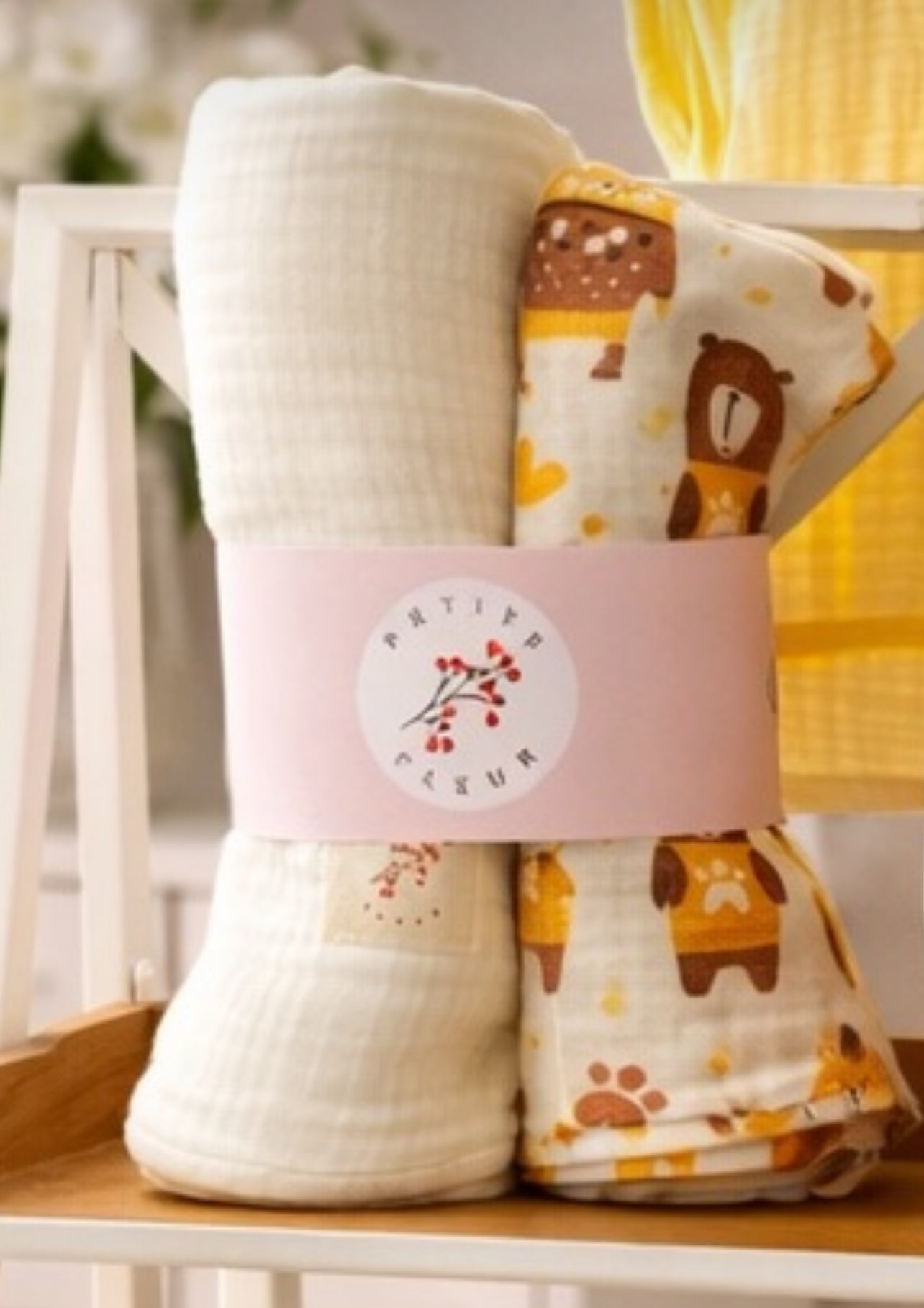 Yellow Bears Complete Newborn Set (5-piece)
