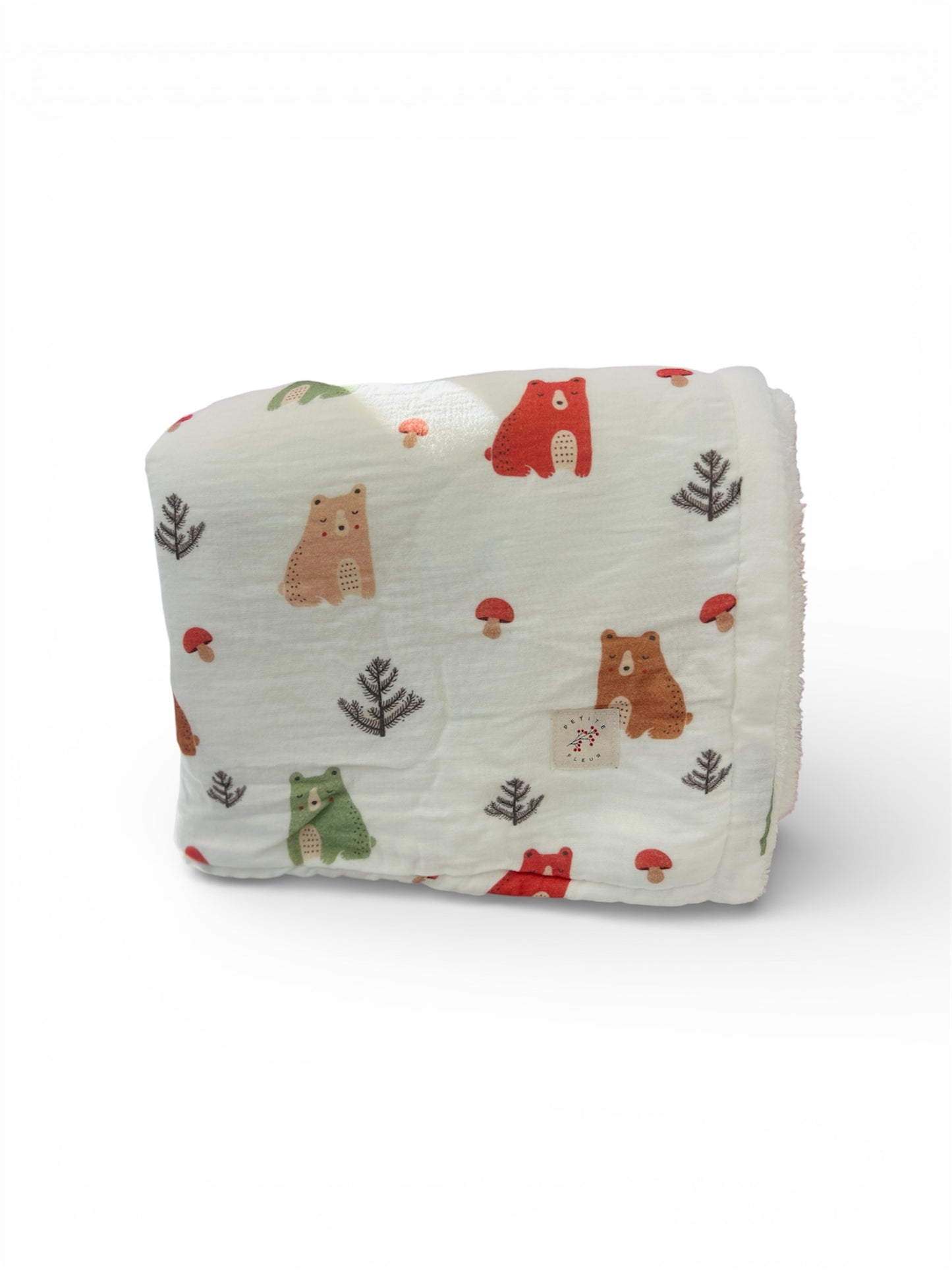 Poffy Blanket-Sleepy Bear