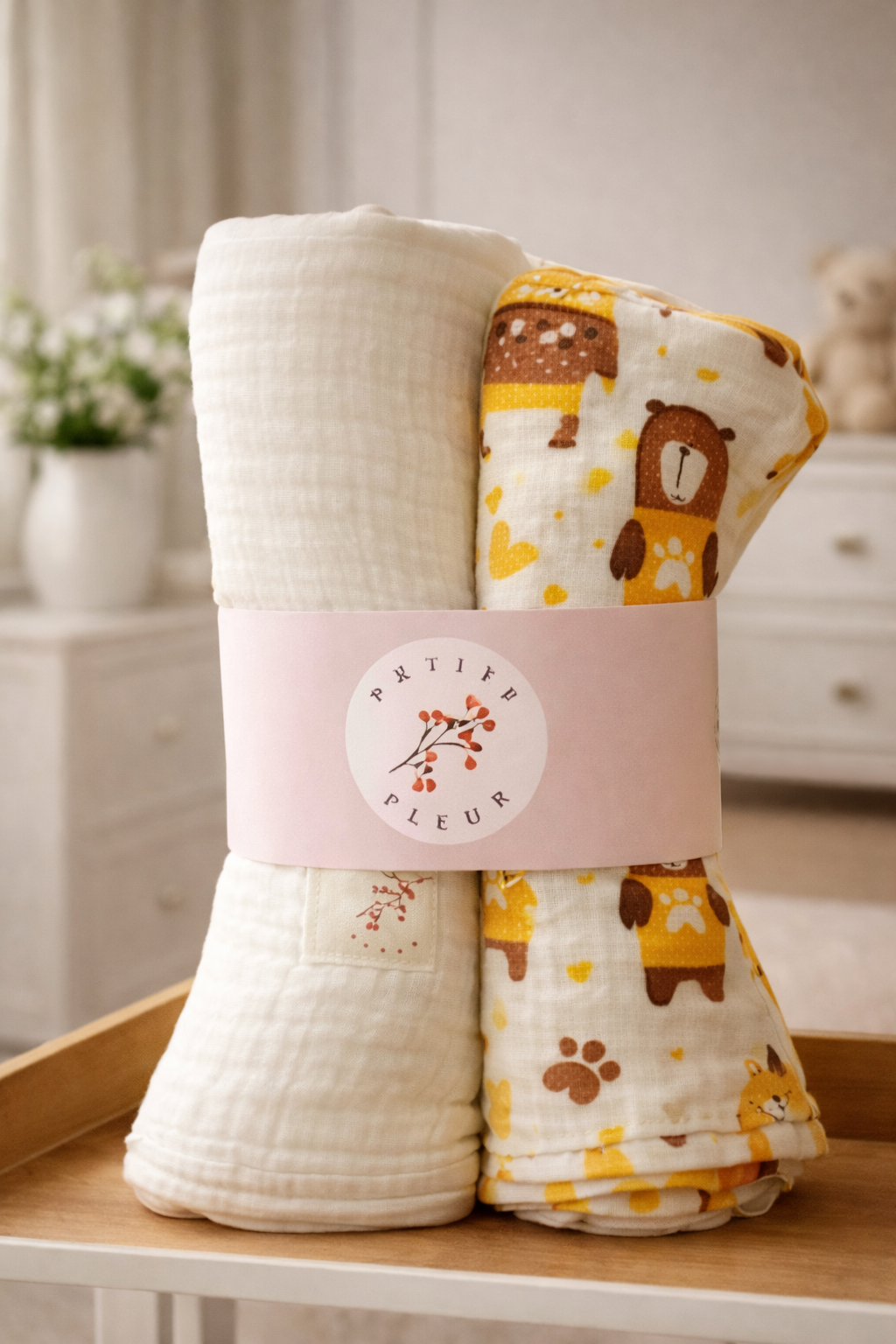 Yellow Bears Complete Newborn Set (5-piece)